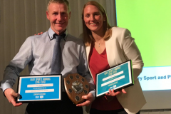 Ken Buggie won the 'Unsung Hero' Award for his coaching work in the community at the Bury Sports Awards 2019.