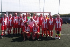 Manchester Corinthians Reds & Whites Nantwich 50s Prostate Cancer UK Tournament 04.07.19